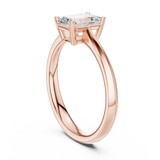 Gold Ring DDLR-537, Rose Gold, view 1