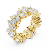 Gold Ring DDLR-439, Yellow Gold, view 2