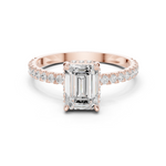 Gold Ring DDLR-1065, Rose Gold