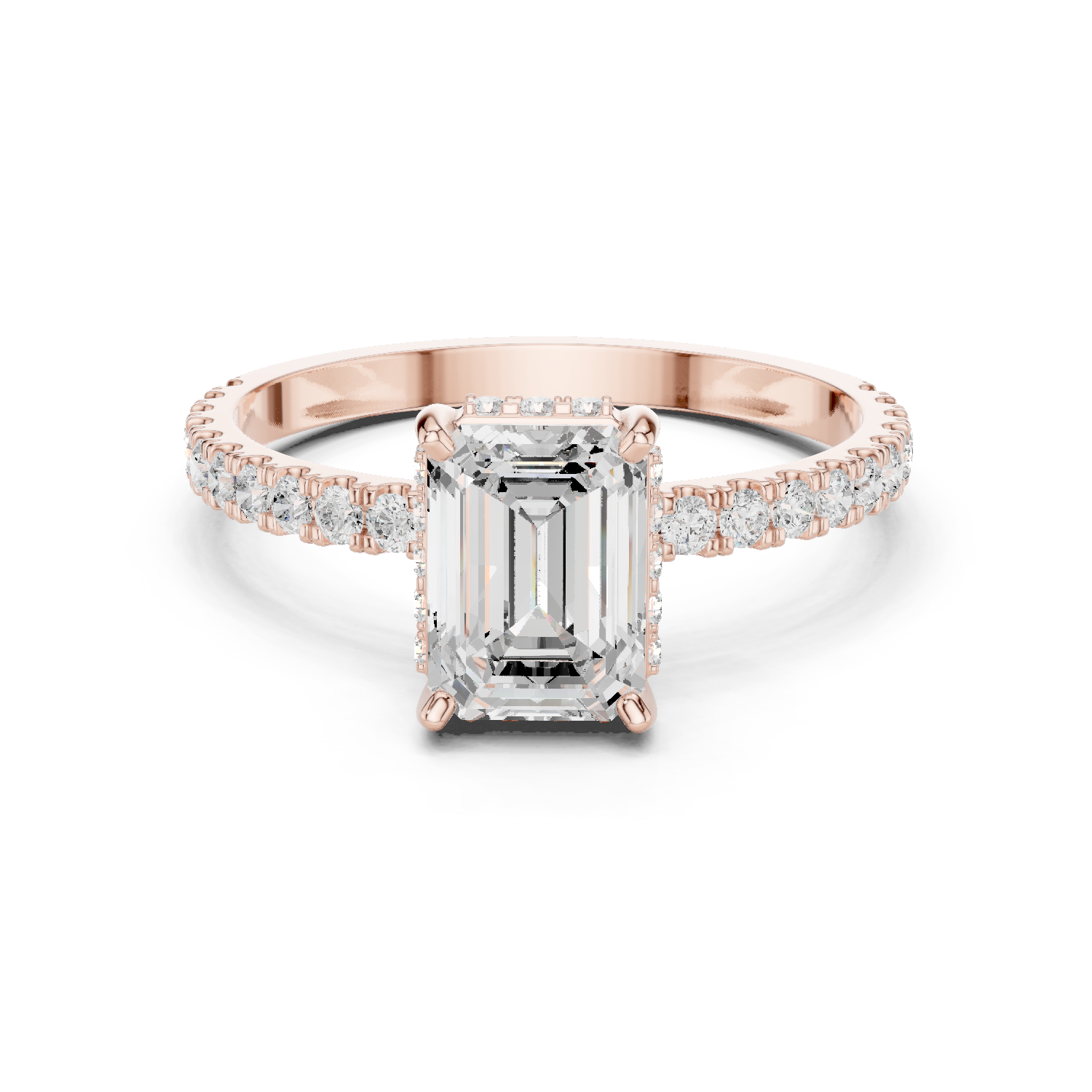 Gold Ring DDLR-1065, Rose Gold