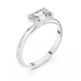 Gold Ring DDLR-1076, White Gold, view 2