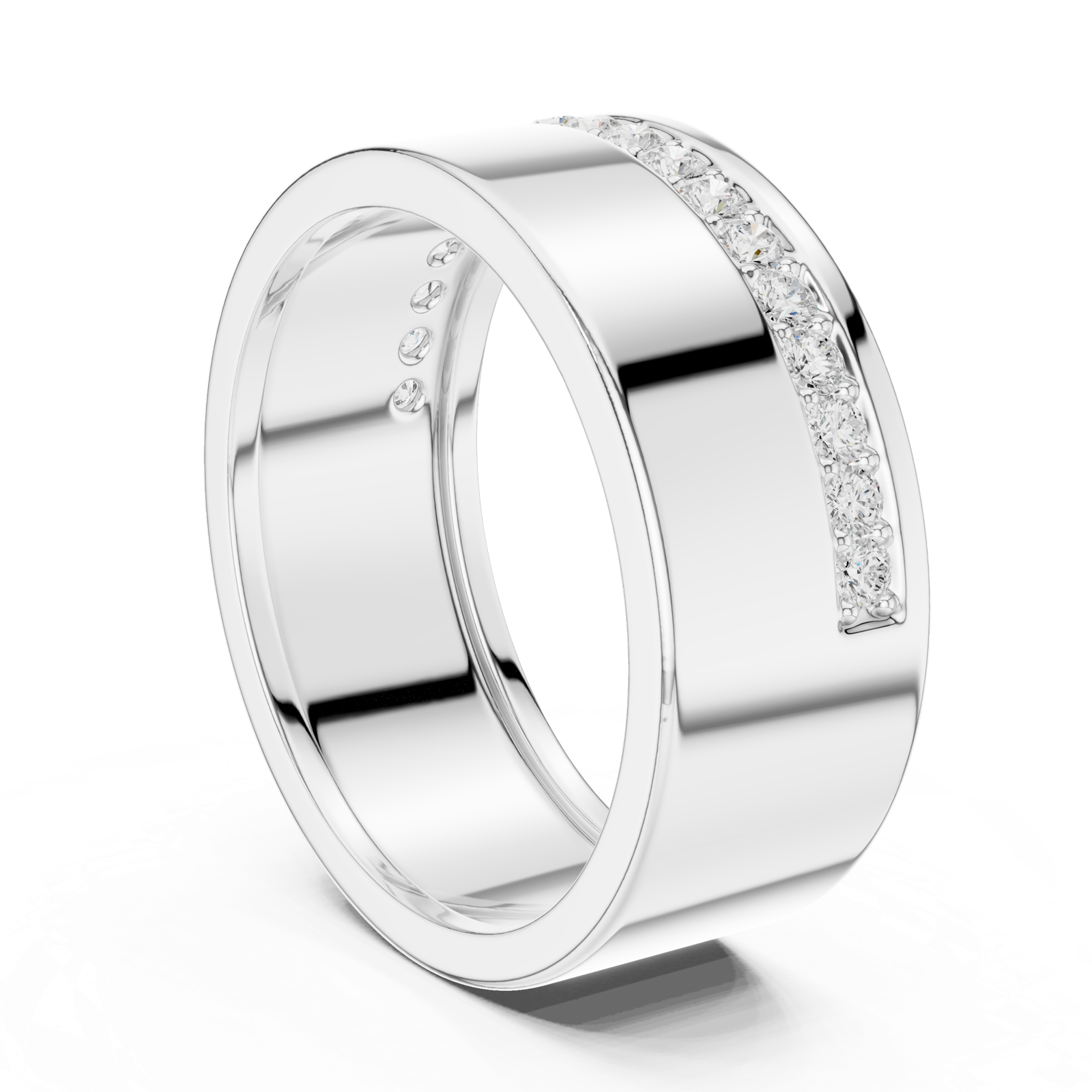 Gold Ring SBMR(25), White Gold