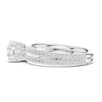 Gold Ring LR-0342, White Gold, view 3
