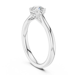 Gold Ring DDLR-551, White Gold, view 1