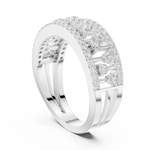 Gold Ring DDLR-775, White Gold, view 1
