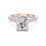 Gold Ring DDLR-250 -ECU, Rose Gold, view 4