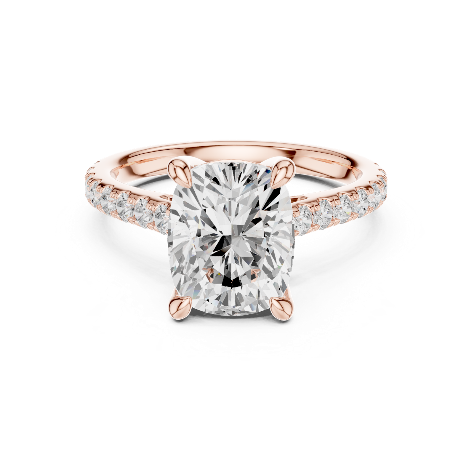 Gold Ring DDLR-250 -ECU, Rose Gold, view 4