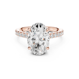 Gold Ring DDLR-1027, Rose Gold