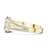 Gold Ring DDLR-183, Yellow Gold, view 3