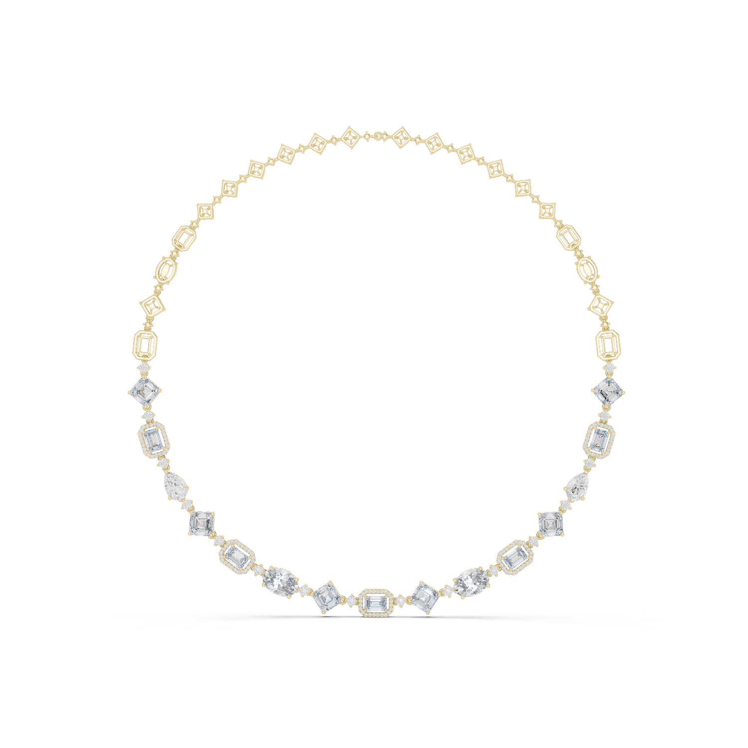 Gold Necklace GNK-0029, Yellow Gold