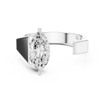 Gold Ring SBMR(34), White Gold