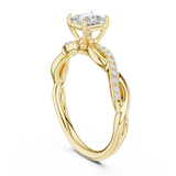 Gold Ring DDLR-590, Yellow Gold, view 1