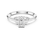 Gold Ring DDLR-483, White Gold, view 4