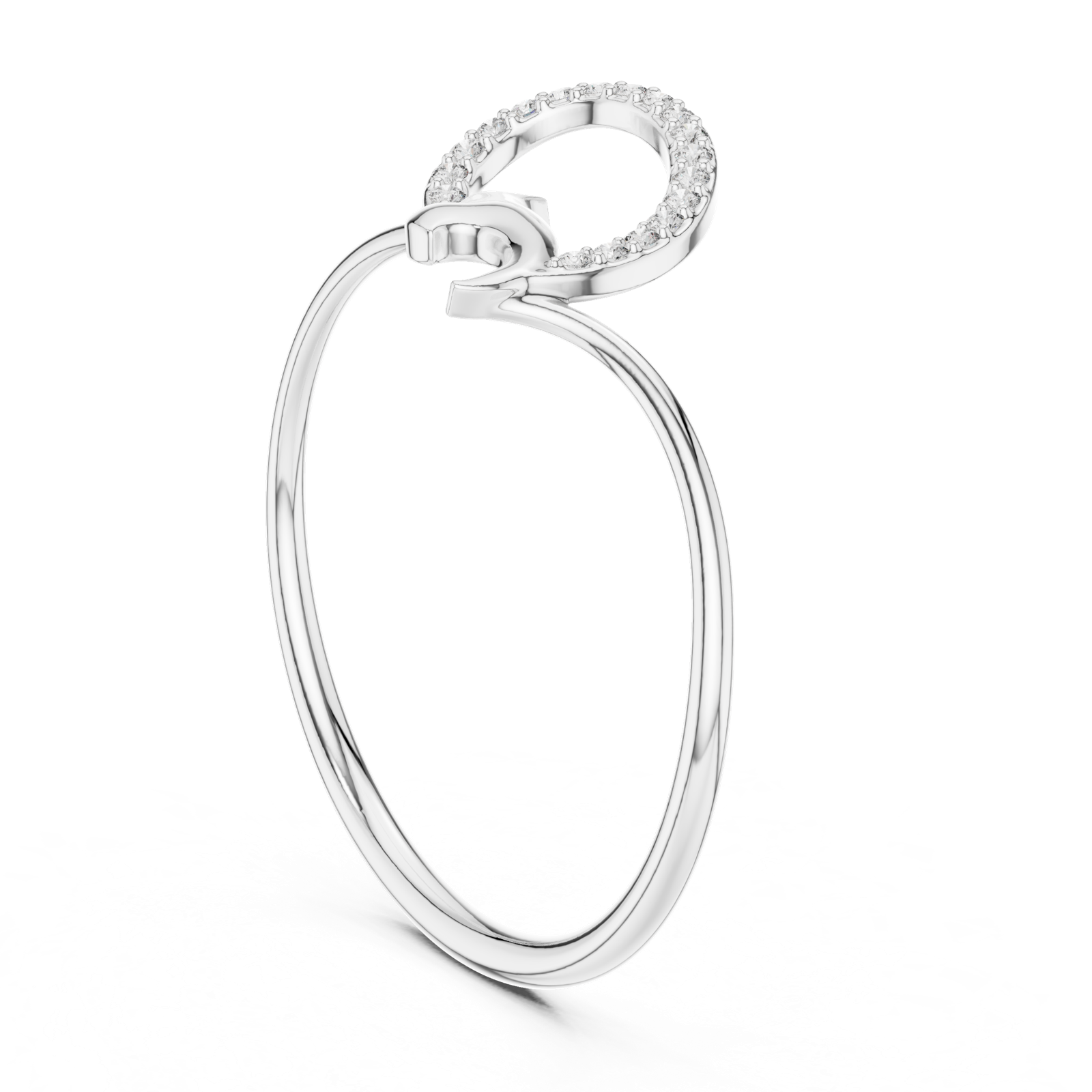 Gold Ring 1 (140), White Gold