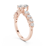 Gold Ring DDLR-1056, Rose Gold, view 1