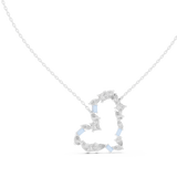 Gold Pendant GPD-0008, White Gold, view 1