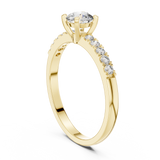 Gold Ring HLR-111, Yellow Gold