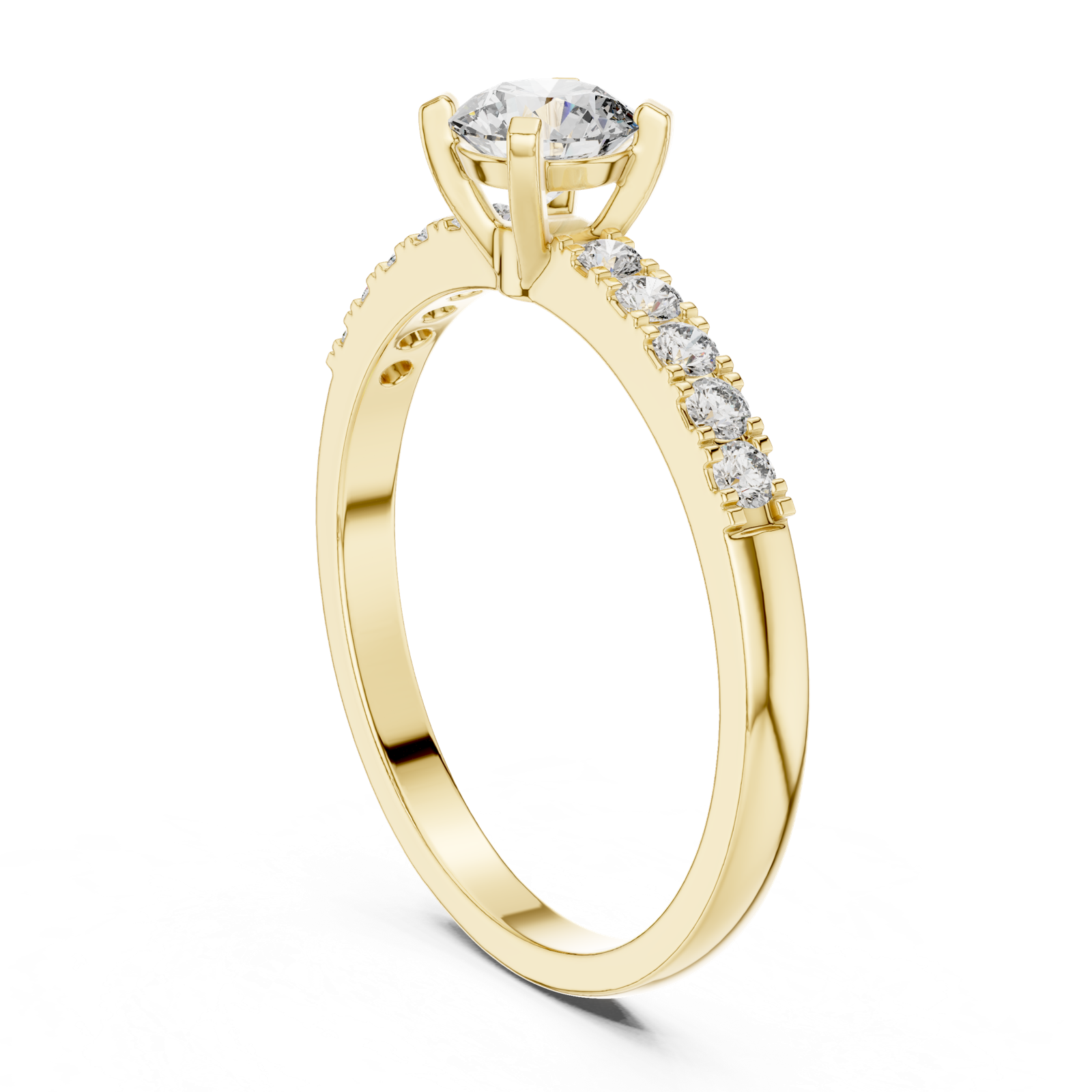 Gold Ring HLR-111, Yellow Gold