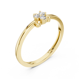 Gold Ring LR-01 (92), Yellow Gold, view 2