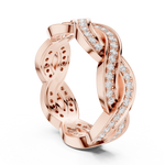 Gold Ring DDLR-465, Rose Gold