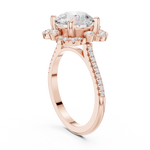 Gold Ring DDLR-331, Rose Gold, view 1