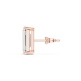 Gold Earrings SBER(1), Rose Gold, view 3