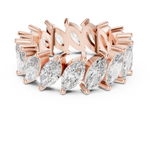 Gold Ring DDLR-247, Rose Gold, view 4