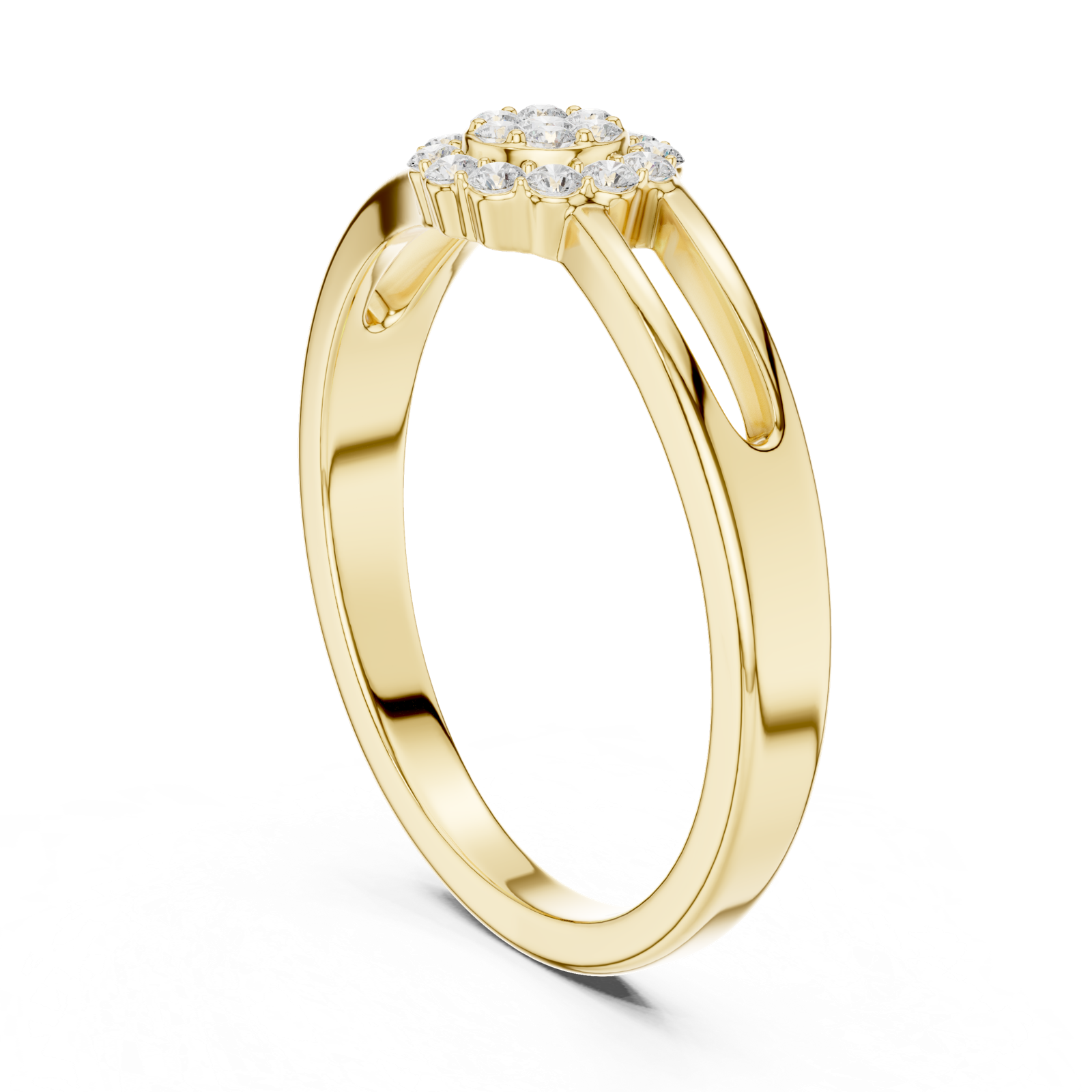 Gold Ring SBWR(43), Yellow Gold, view 1