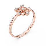 Gold Ring 1 (435), Rose Gold, view 2