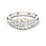 Gold Ring DDLR-678, White Gold