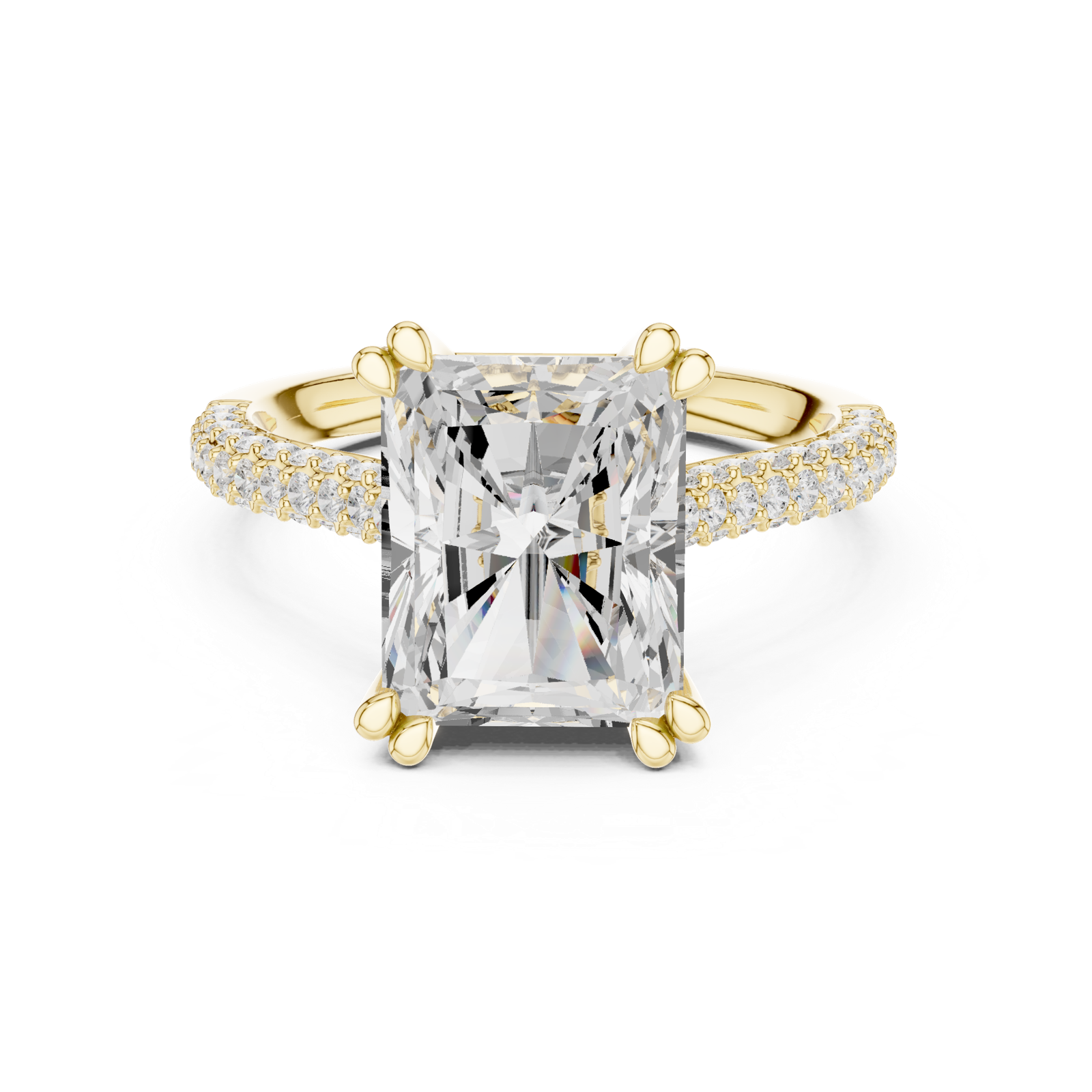 Gold Ring DDLR-959, Yellow Gold