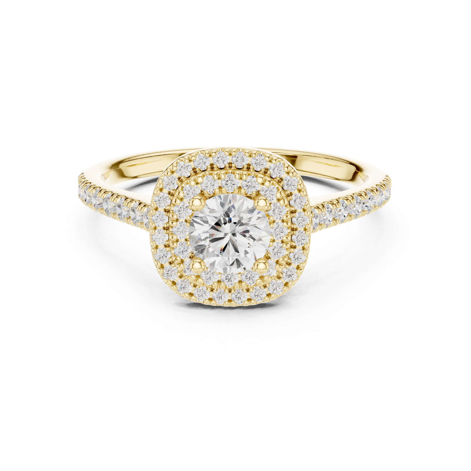 Gold Ring LR-0243, Yellow Gold, view 4