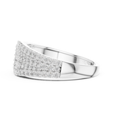 Gold Ring LR-01 (5), White Gold, view 3