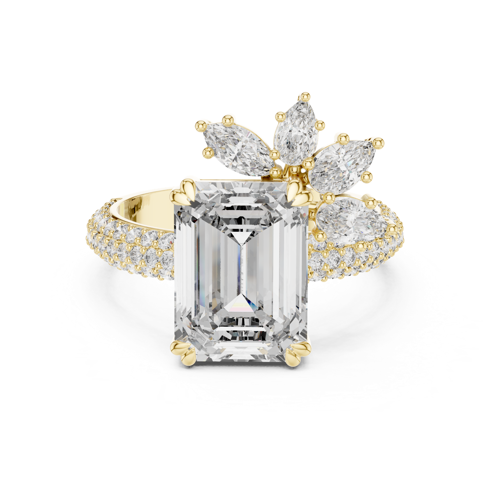 Gold Pendant 9-10029L_25, Yellow Gold
