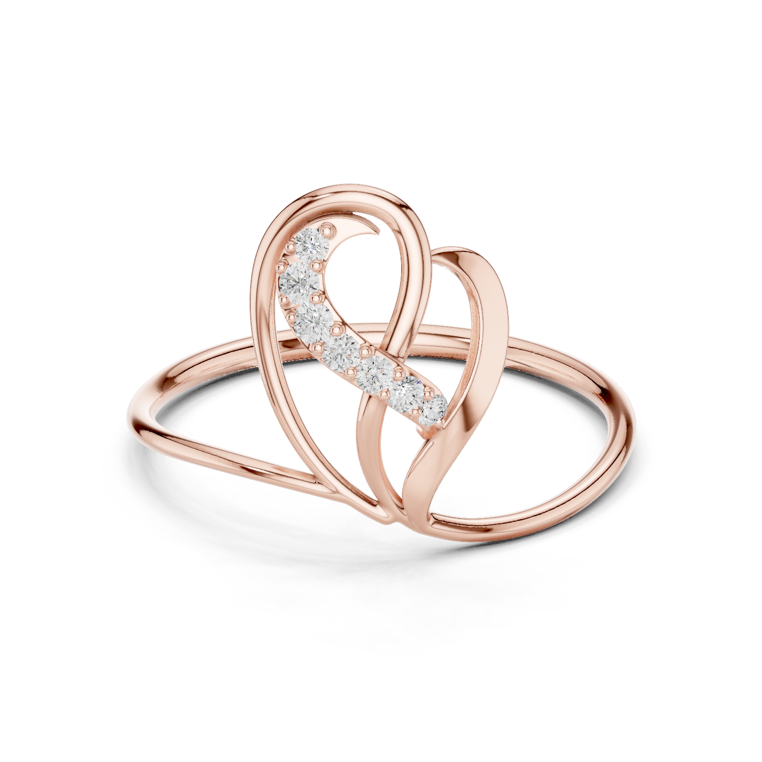 Gold Ring 1 (129), Rose Gold