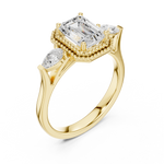 Gold Ring DDLR-274, Yellow Gold, view 2