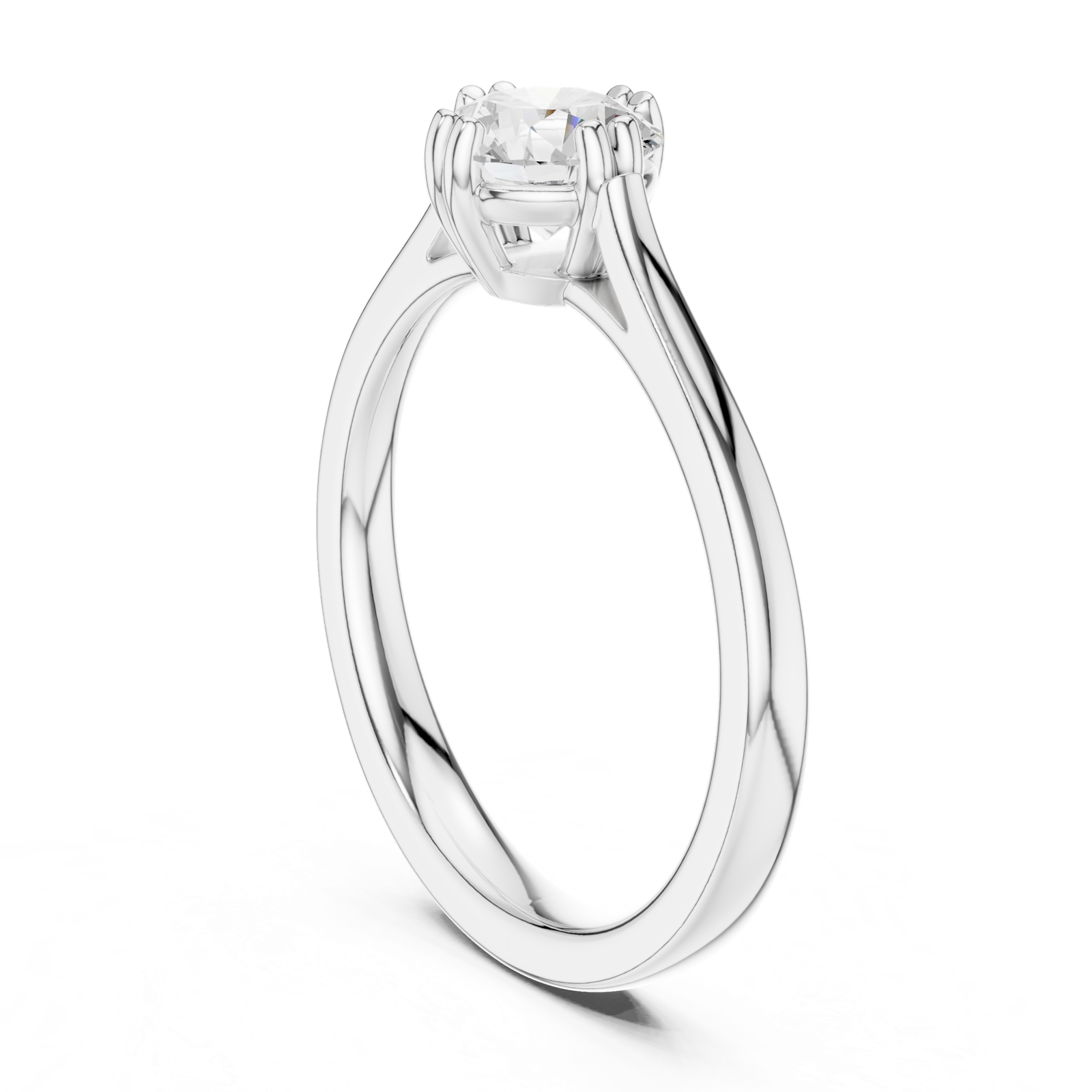 Gold Ring DDLR-541, White Gold