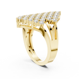 Gold Ring DDLR-463, Yellow Gold