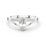 Gold Ring DDLR-835, White Gold