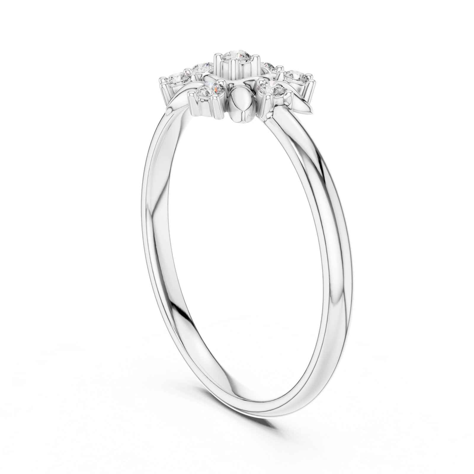 Gold Ring 1 (418), White Gold