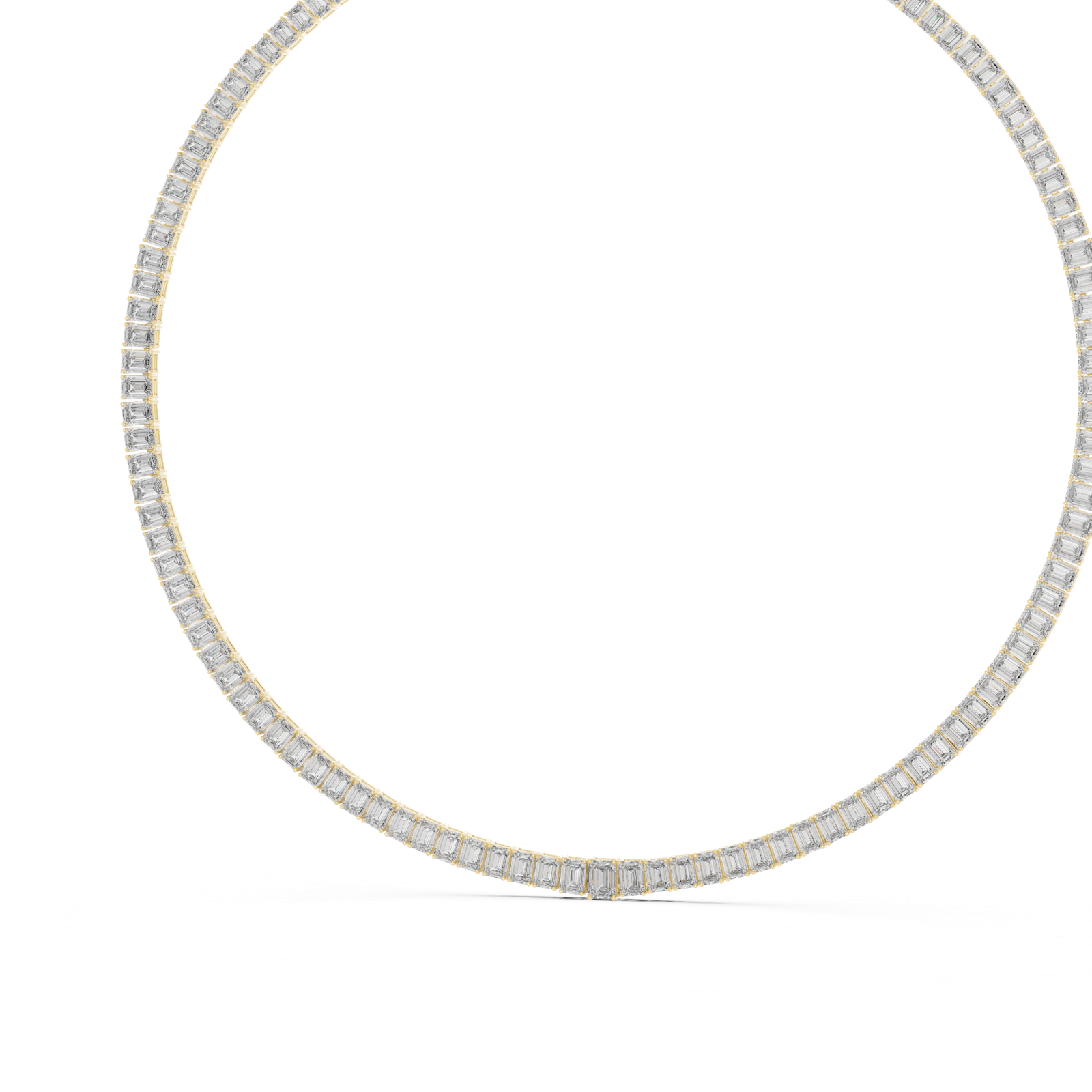 Gold Necklace GNK-0051, Yellow Gold, view 2