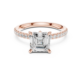 Gold Ring DDLR-1009, Rose Gold