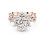 Gold Pendant 9-10018L_34, Rose Gold