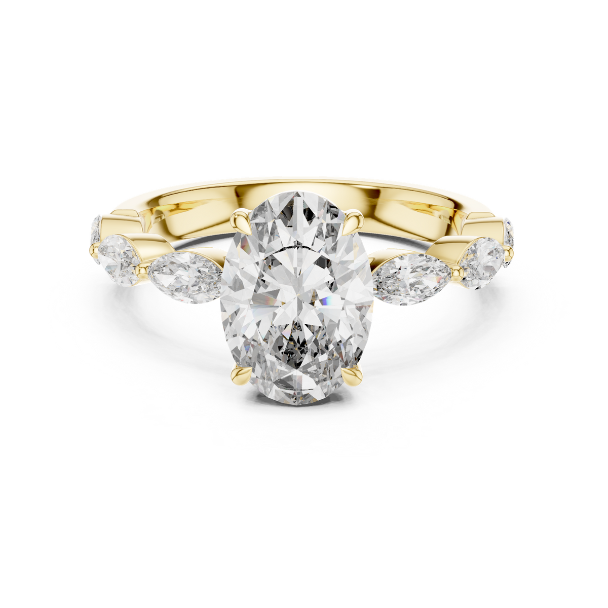 Gold Pendant 9-10031L_SS9, Yellow Gold
