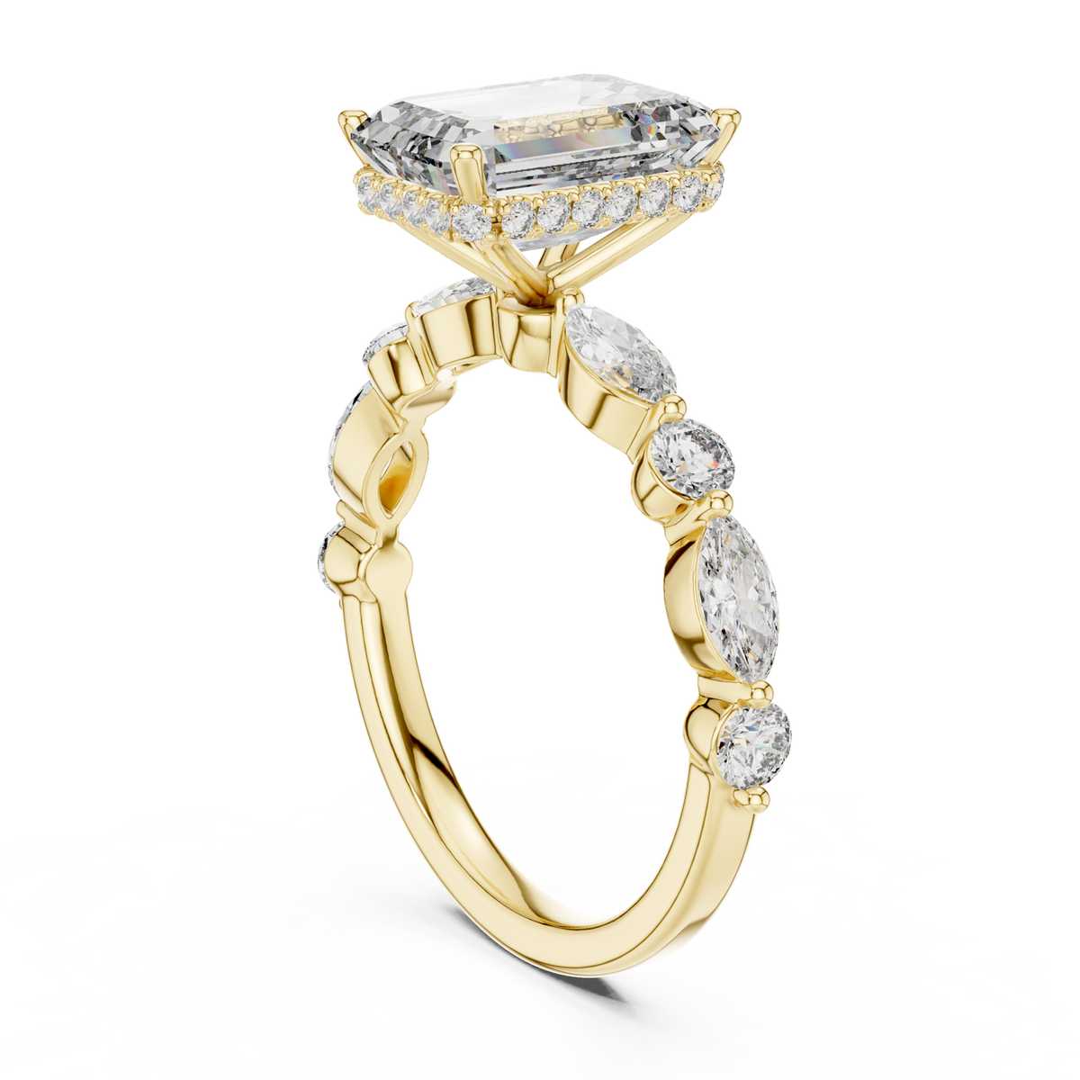 Gold Pendant 9-10014L_04, Yellow Gold, view 1
