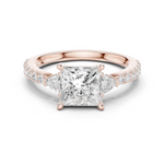 Gold Ring DDLR-861, Rose Gold