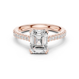 Gold Ring DDLR-744, Rose Gold