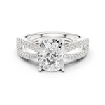 Gold Ring DDLR-734, White Gold