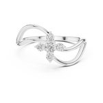 Gold Ring SBWR(58), White Gold, view 4
