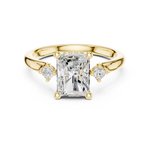 Gold Ring DDLR-974, Yellow Gold, view 4
